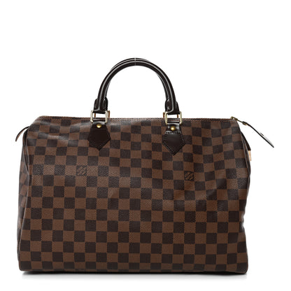 Louis Vuitton Damier Ebene Speedy 35 1 of 10