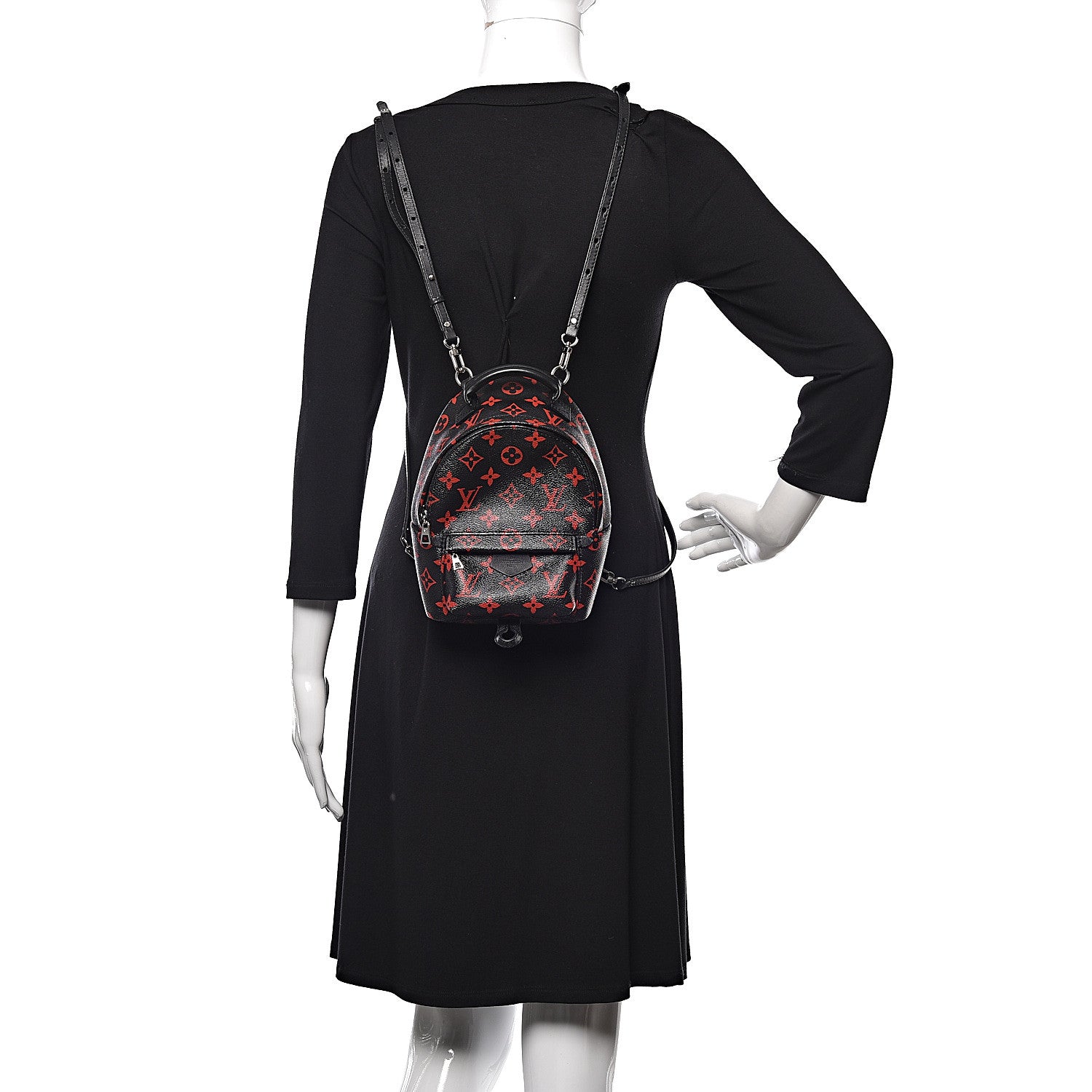 Louis Vuitton Monogram Infrarouge Palm Springs Backpack Mini 2 of 11