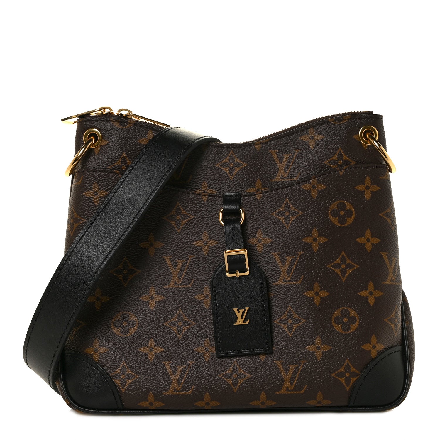 Louis Vuitton Monogram Odeon PM Black 1 of 6
