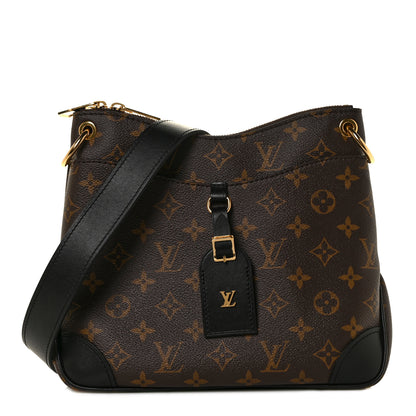 Louis Vuitton Monogram Odeon PM Black 1 of 6