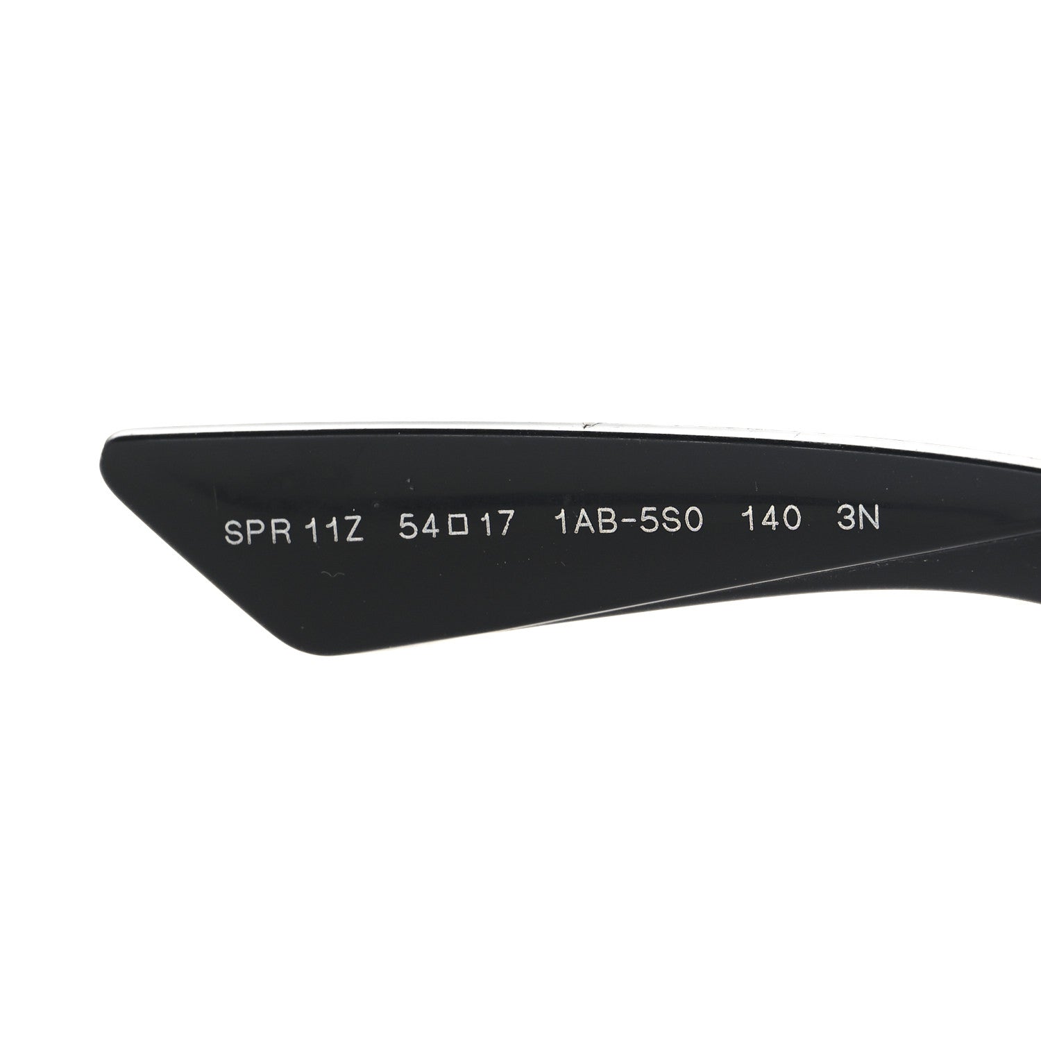 Prada Acetate Symbole Sunglasses SPR 17W Black 5 of 7