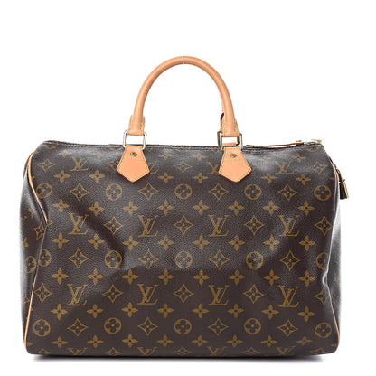 Louis Vuitton Monogram Speedy 35 1 of 12