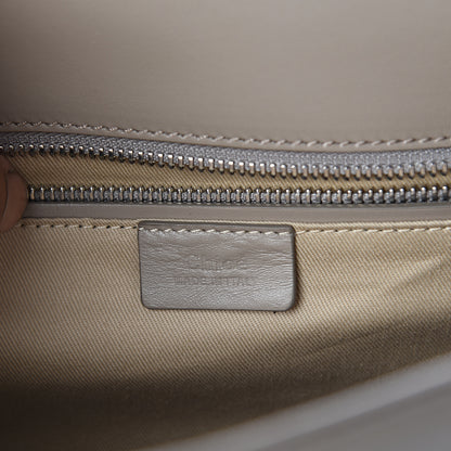 Chloe Shiny Calfskin Medium Annie Shoulder Bag Motty Grey 5 of 8