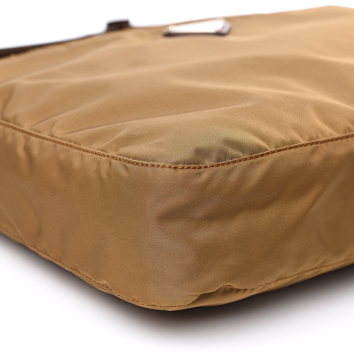 Nylon Vela Sport Flat Messenger Bag Tabacco