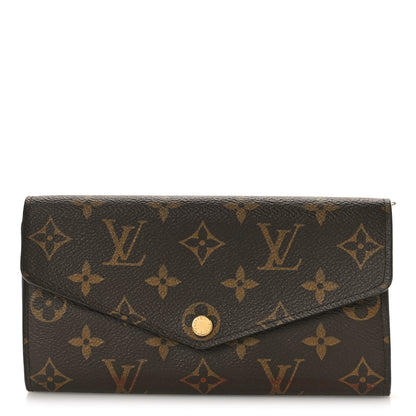 Louis Vuitton Monogram Sarah Wallet NM Coquelicot 1 of 13