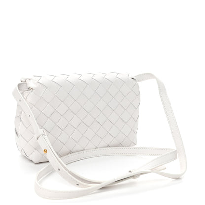 Bottega Veneta Nappa Intrecciato Mini Crossbody White 2 of 4