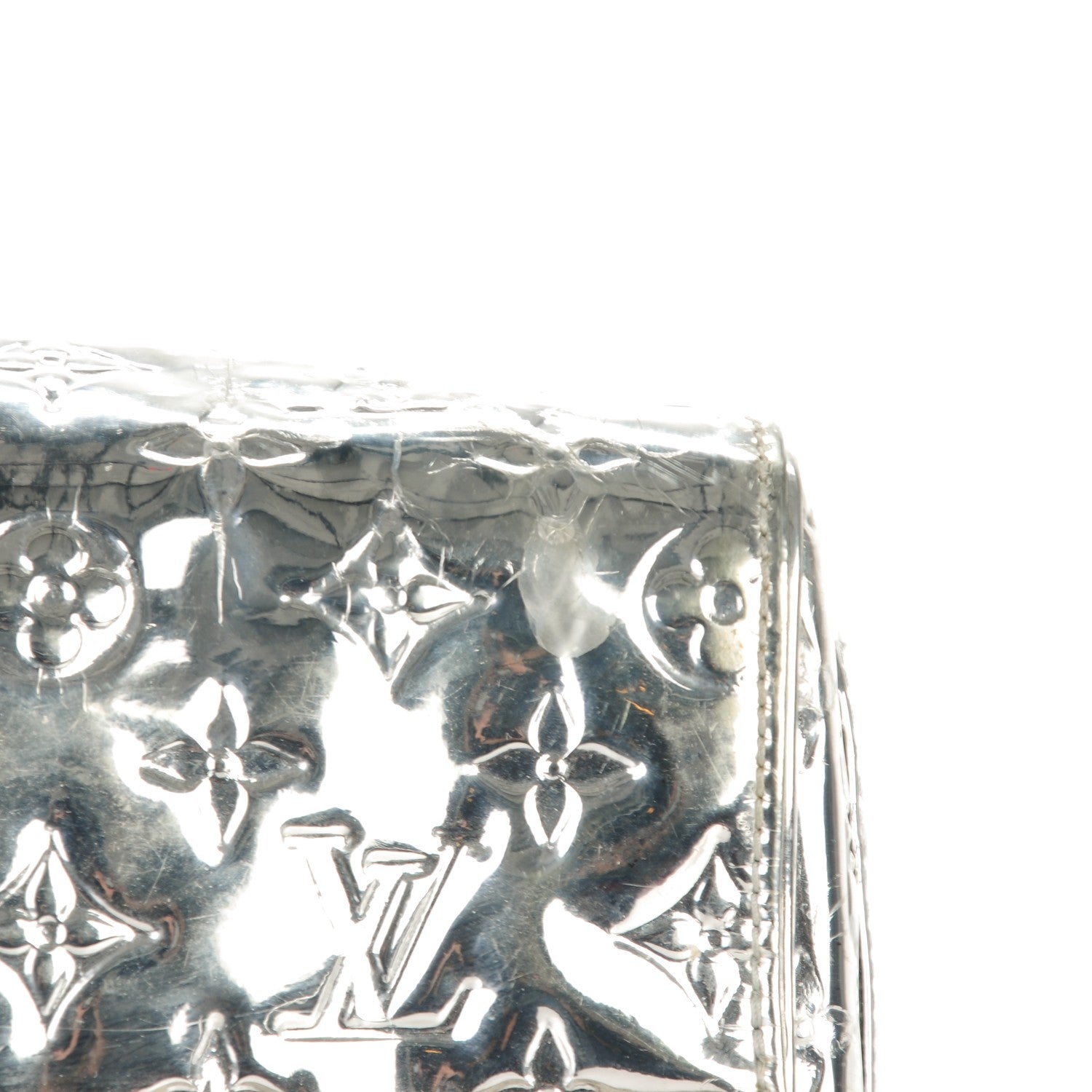 Louis Vuitton Monogram Miroir Speedy 30 Silver 12 of 16
