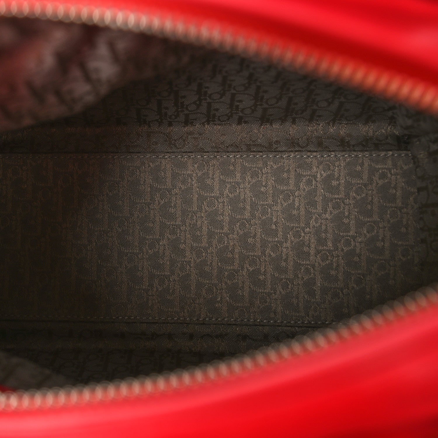 Christian Dior Lambskin Cannage Medium Lady Dior Red 5 of 11