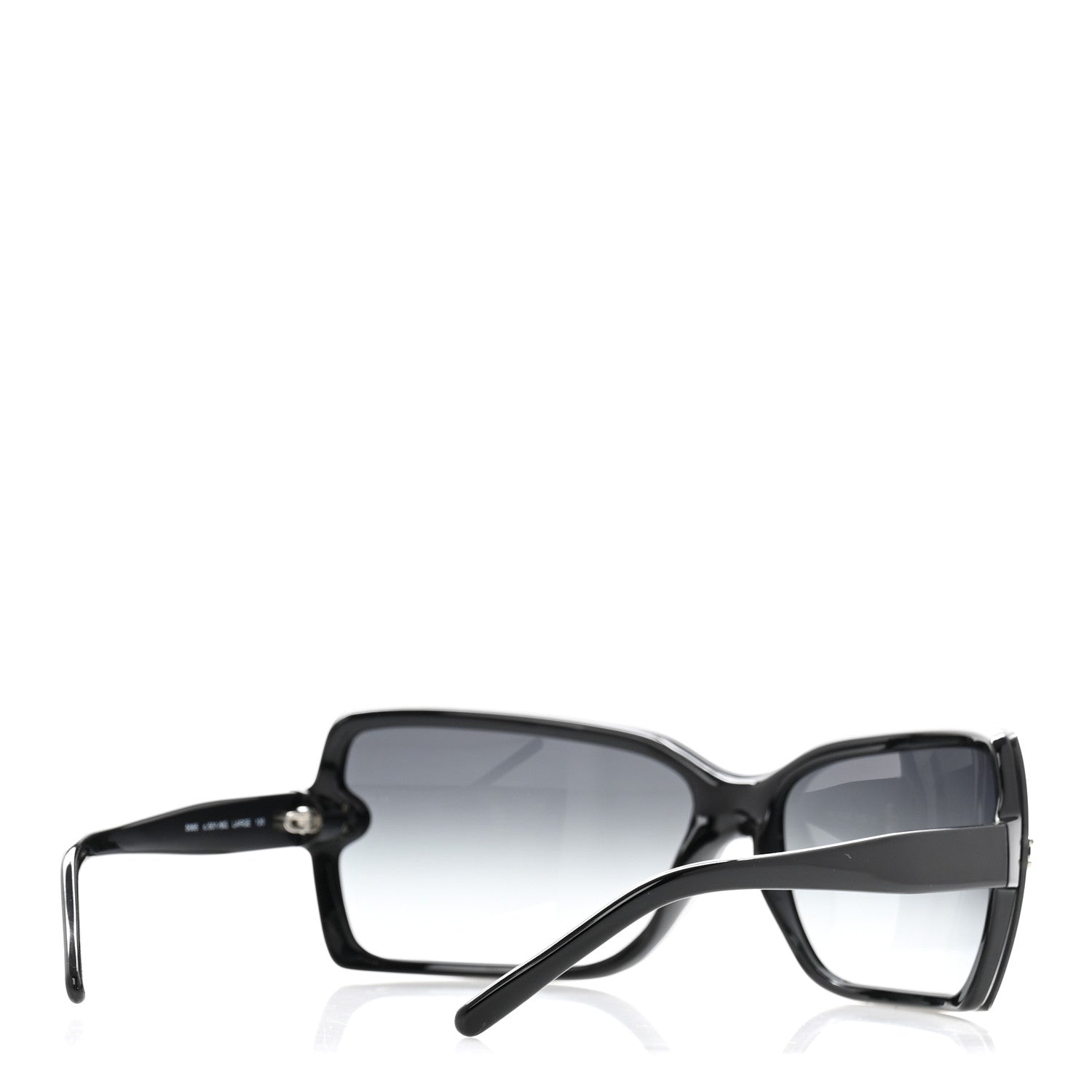 Chanel Acetate CC Logo Sunglasses 5065 Black 4 of 8