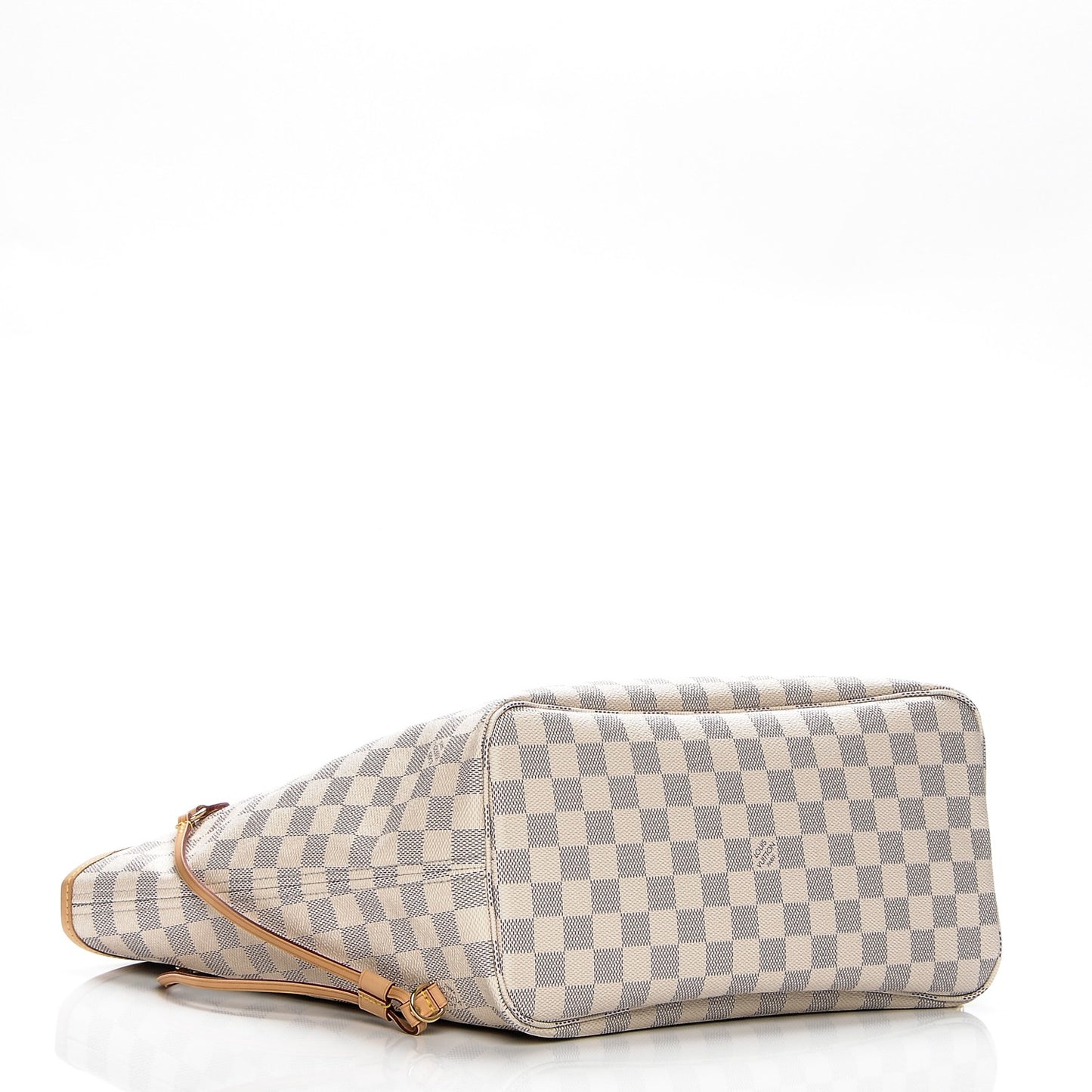 Damier Azur Neo Neverfull MM Rose Ballerine