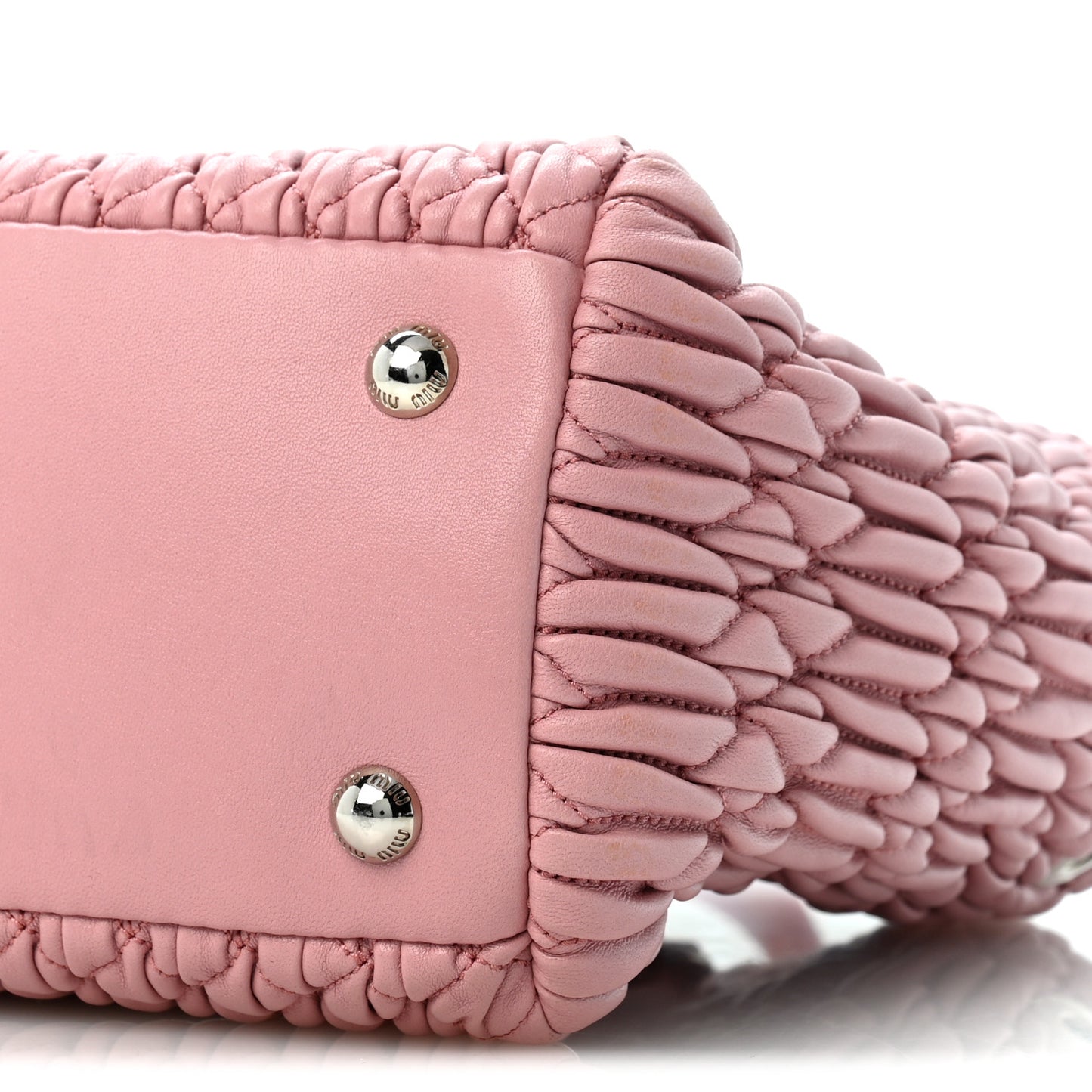 Nappa Matelasse Swarovski Crystal Tote Rosa