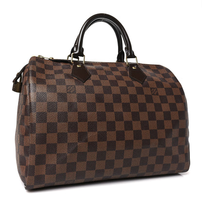 Louis Vuitton Damier Ebene Speedy 30 3 of 9