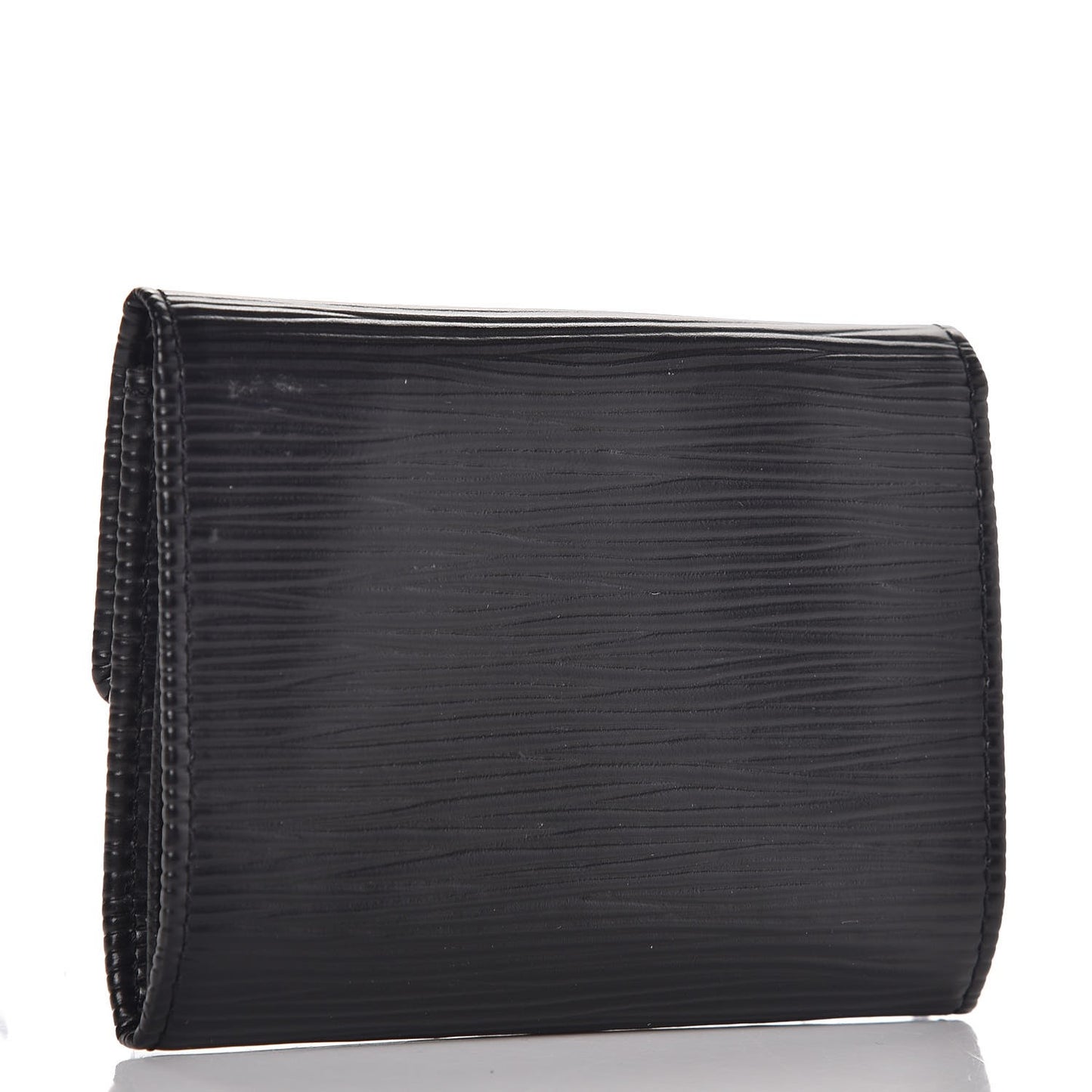 Epi Porte-Monnaie Simple Coin Purse Black