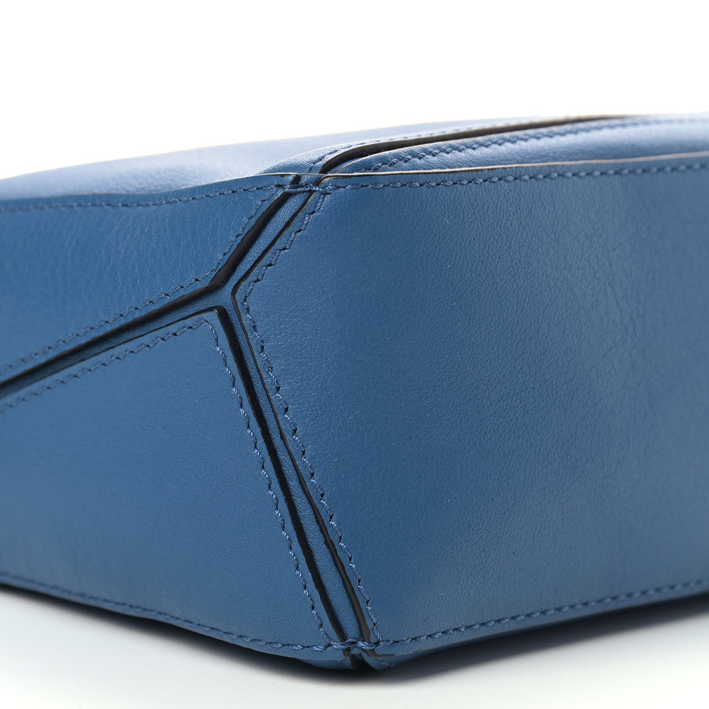 Calfskin Mini Puzzle Bag Blue
