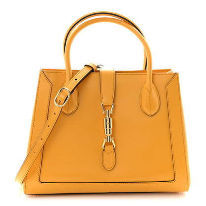 Gucci Boarded Plutone Calfskin Medium Jackie 1961 Tote Crop 1 of 10