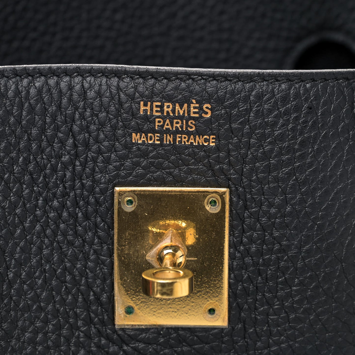 Taurillon Clemence Birkin 40 Black