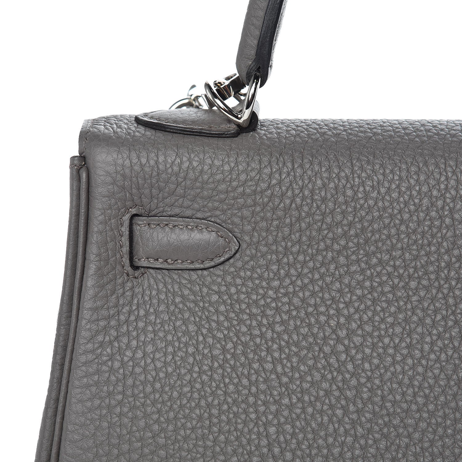 Hermes Togo Kelly Retourne 25 Etain 34 of 36