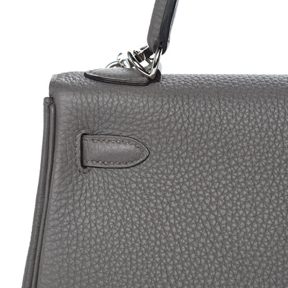 Hermes Togo Kelly Retourne 25 Etain 34 of 36