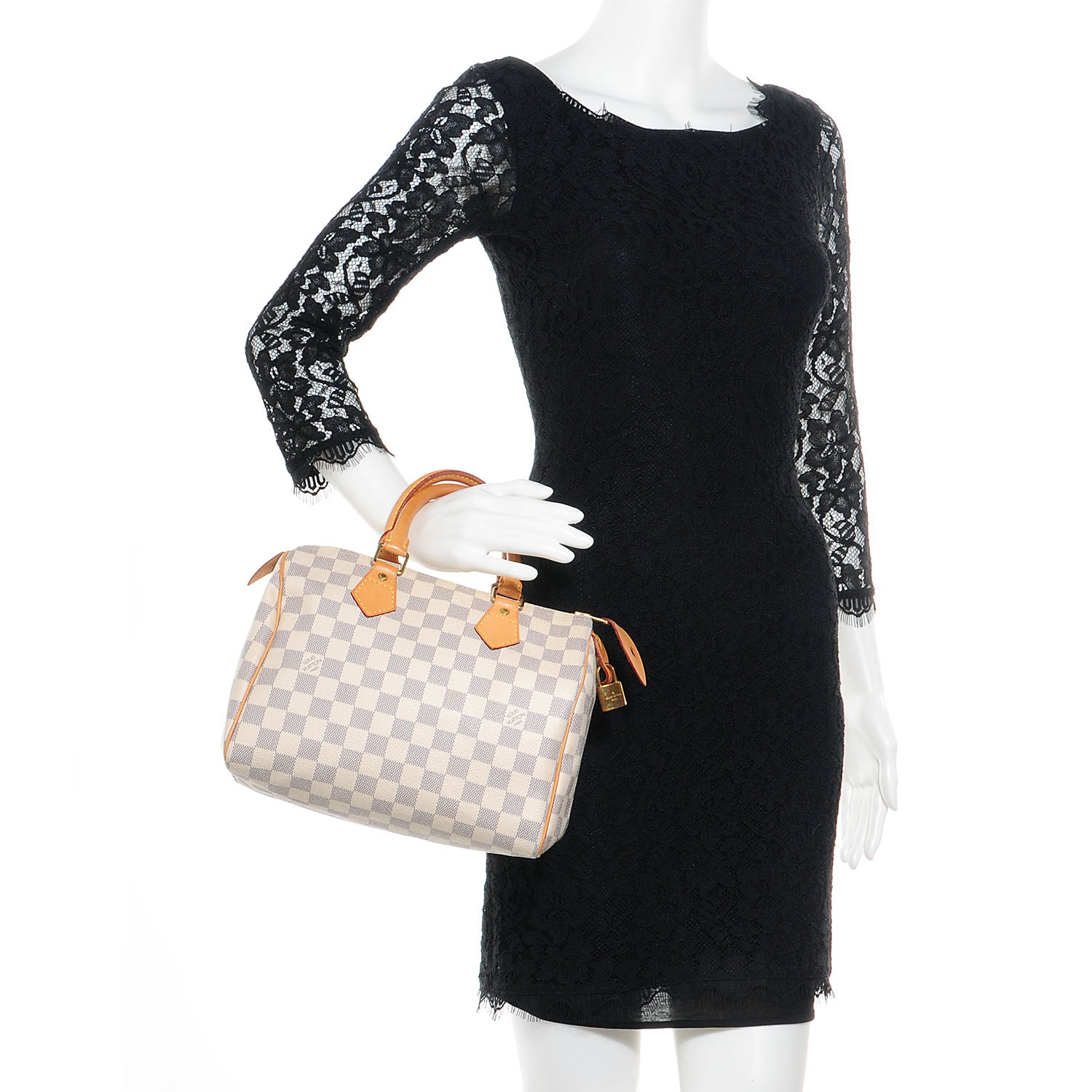 Louis Vuitton Damier Azur Speedy 25 2 of 7