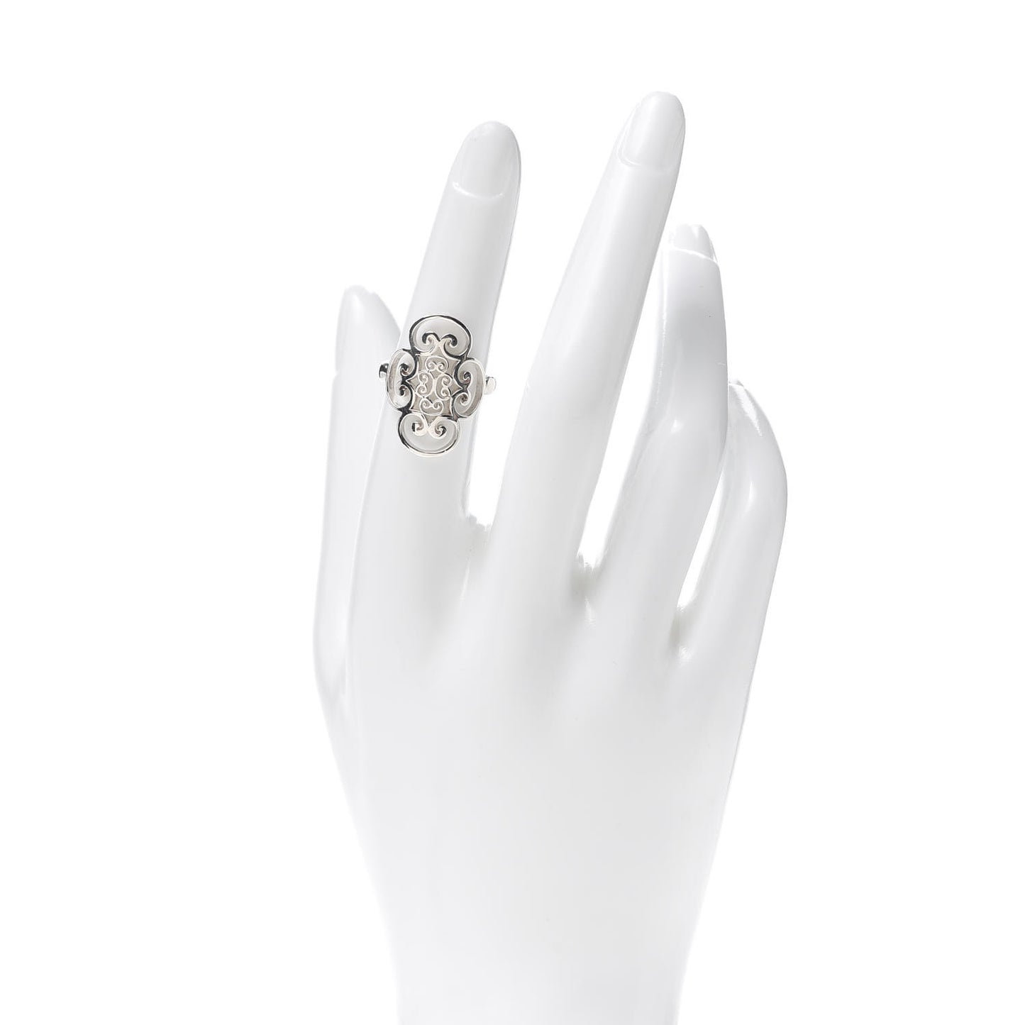 Sterling Silver Paloma Picasso Venezia Goldoni Quadruplo Ring 50 5.25
