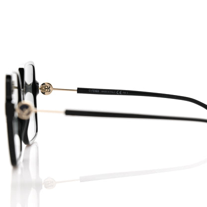 Fendi Acetate Square Sunglasses FF 0411/S Black 5 of 7