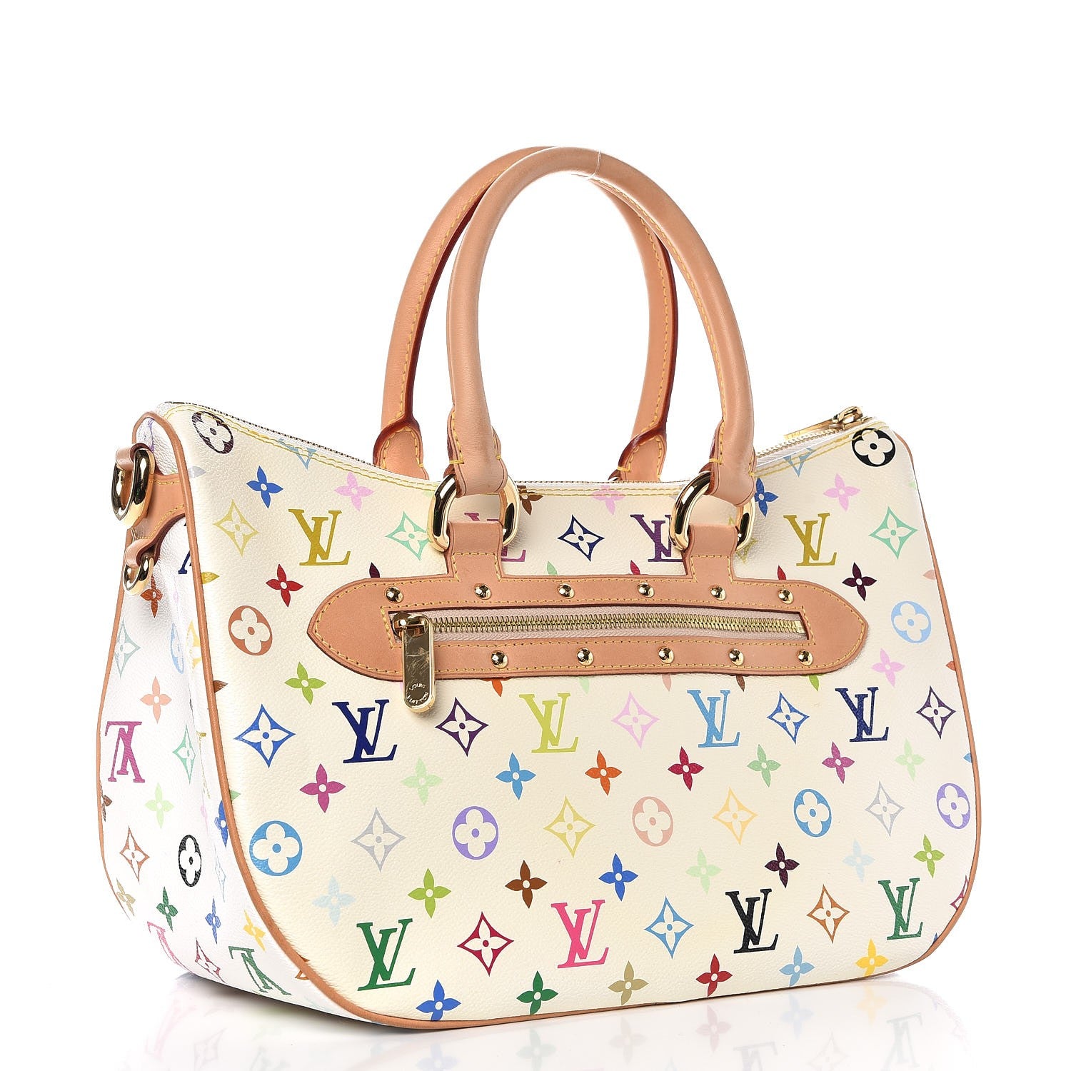 Louis Vuitton Monogram Multicolor Rita White 3 of 12