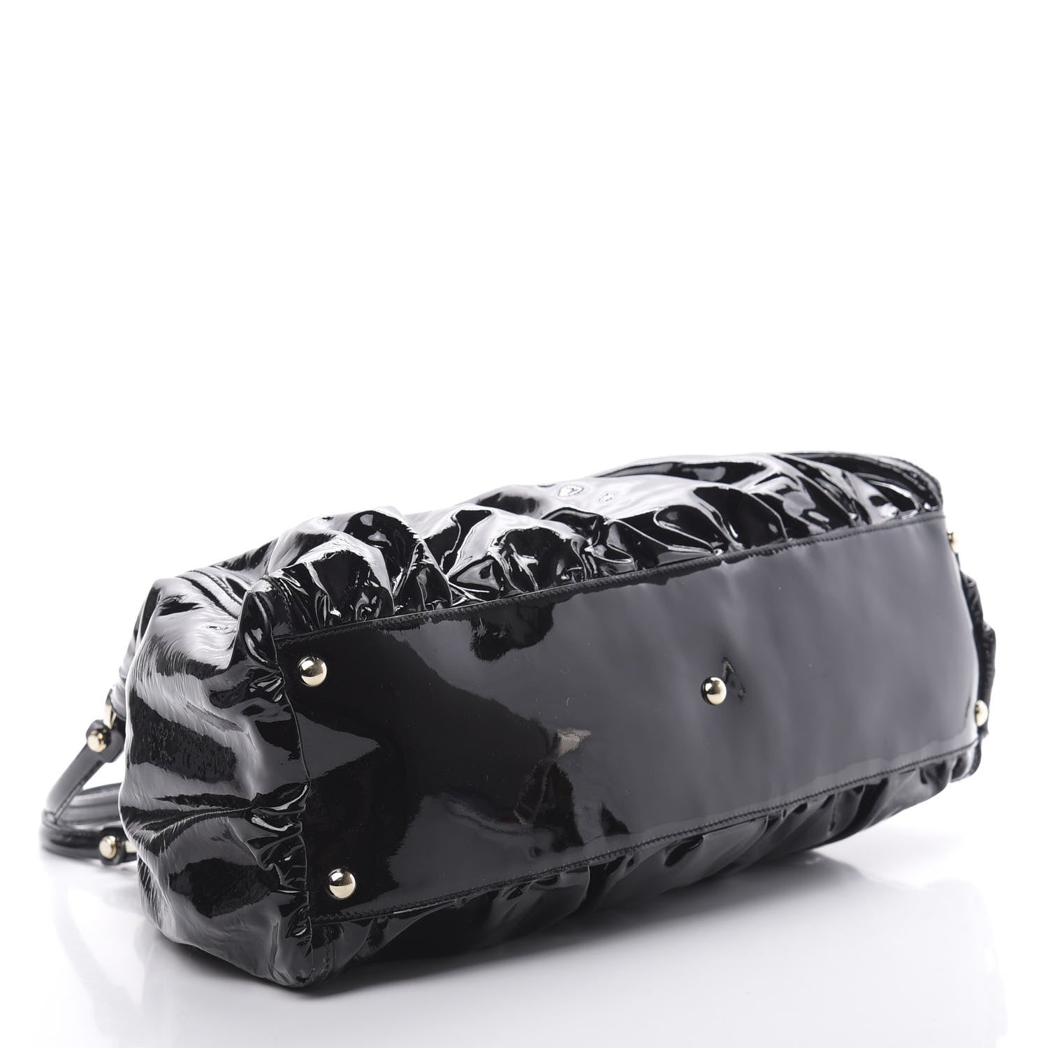 Gucci Patent D Ring Large Hobo Black 4 of 10