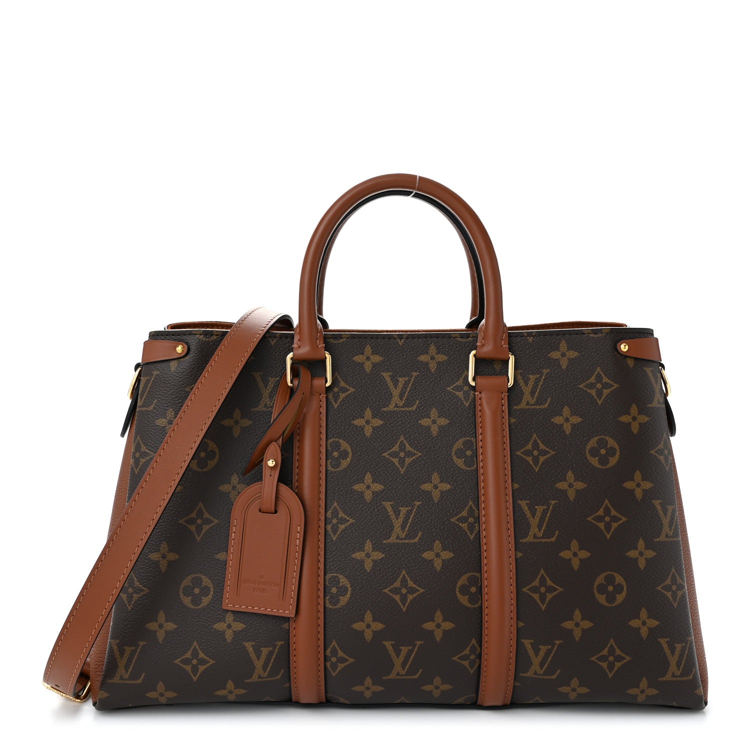 Louis Vuitton Monogram Soufflot MM Caramel 1 of 9