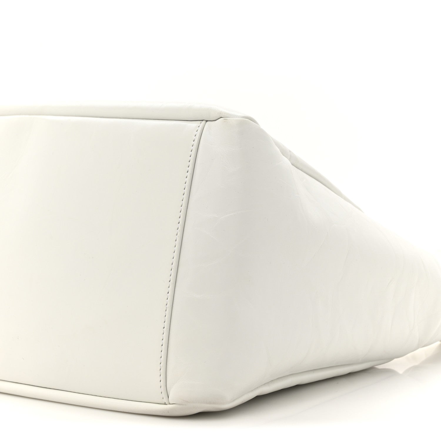 Balenciaga Calfskin Monaco Sling Shoulder Bag White 23 of 37