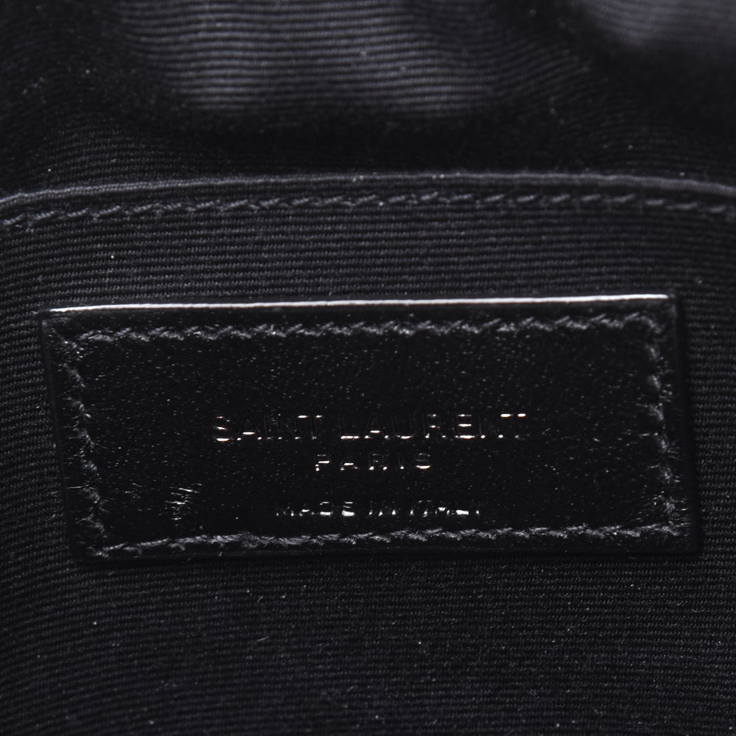 Saint Laurent Calfskin Matelasse Monogram Lou Camera Bag Asphalt 6 of 11