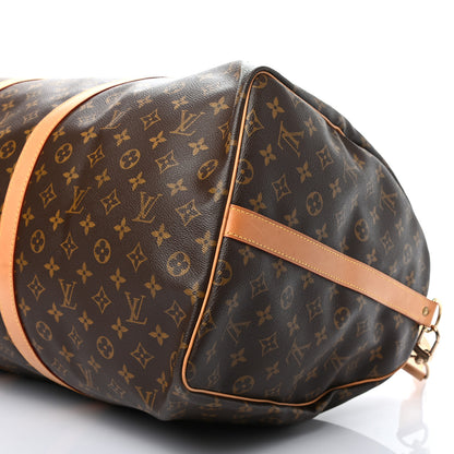 Louis Vuitton Monogram Keepall Bandouliere 60 9 of 9