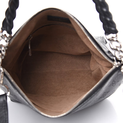 Louis Vuitton Mahina Babylone Chain BB Black 4 of 8