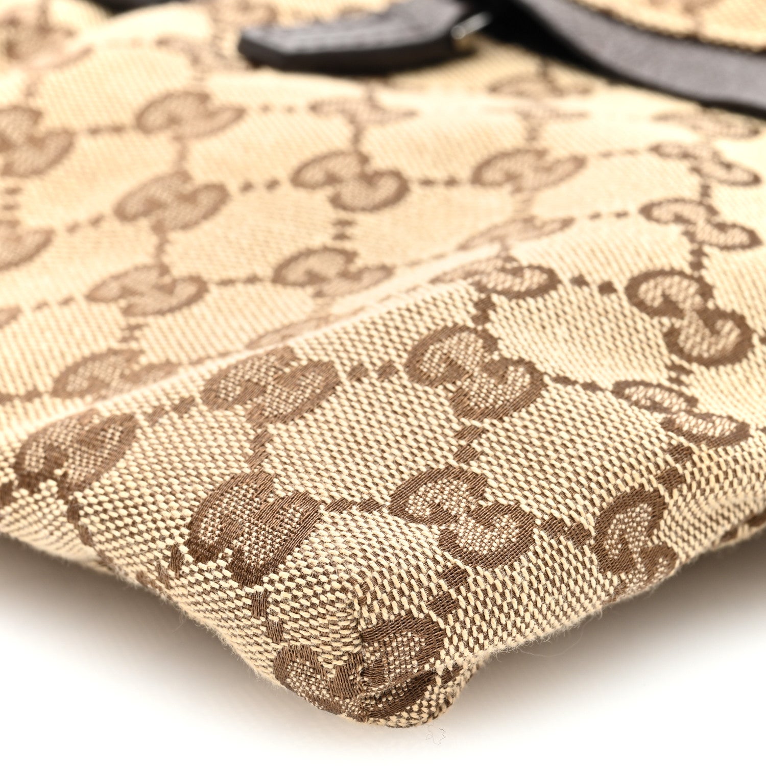 Gucci Monogram Web Belt Bag Dark Brown 10 of 10