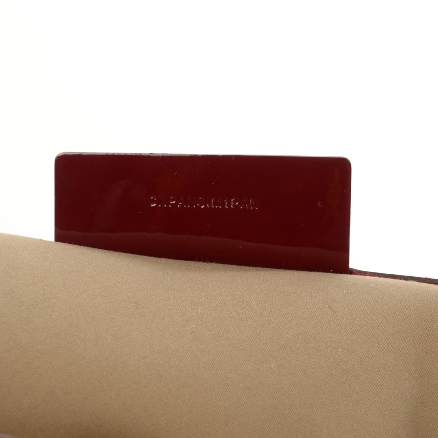 Nova Check Shopper Tote Red