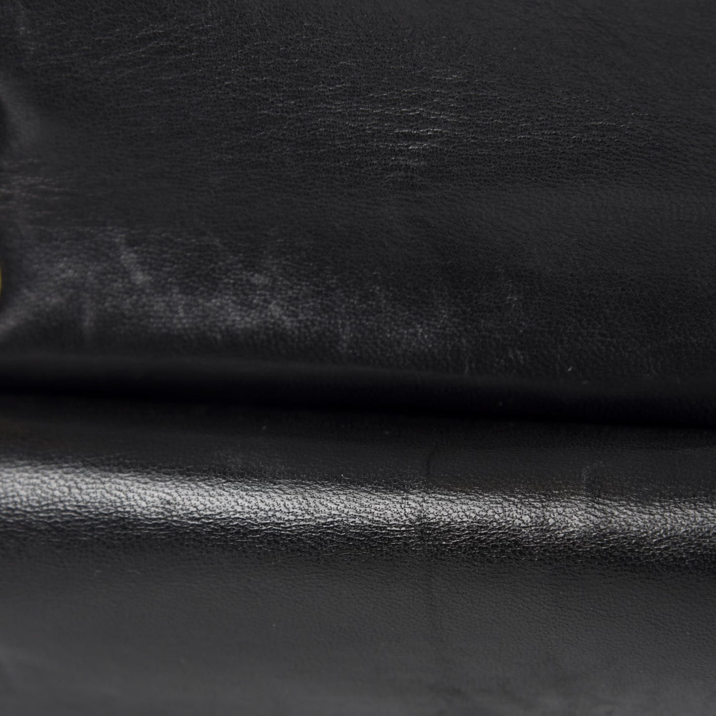 Lambskin Quilted Small Double Flap Black