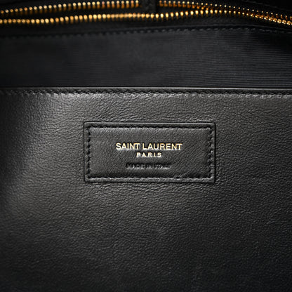 Saint Laurent Lambskin Matelasse Monogram Large Jamie 4.3 Black 6 of 11