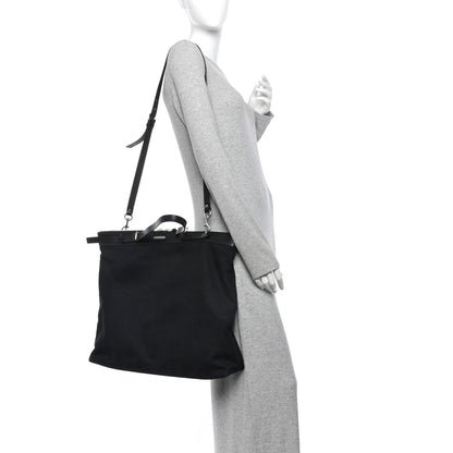 Saint Laurent Canvas ID Shopping Bag Black 2 of 11