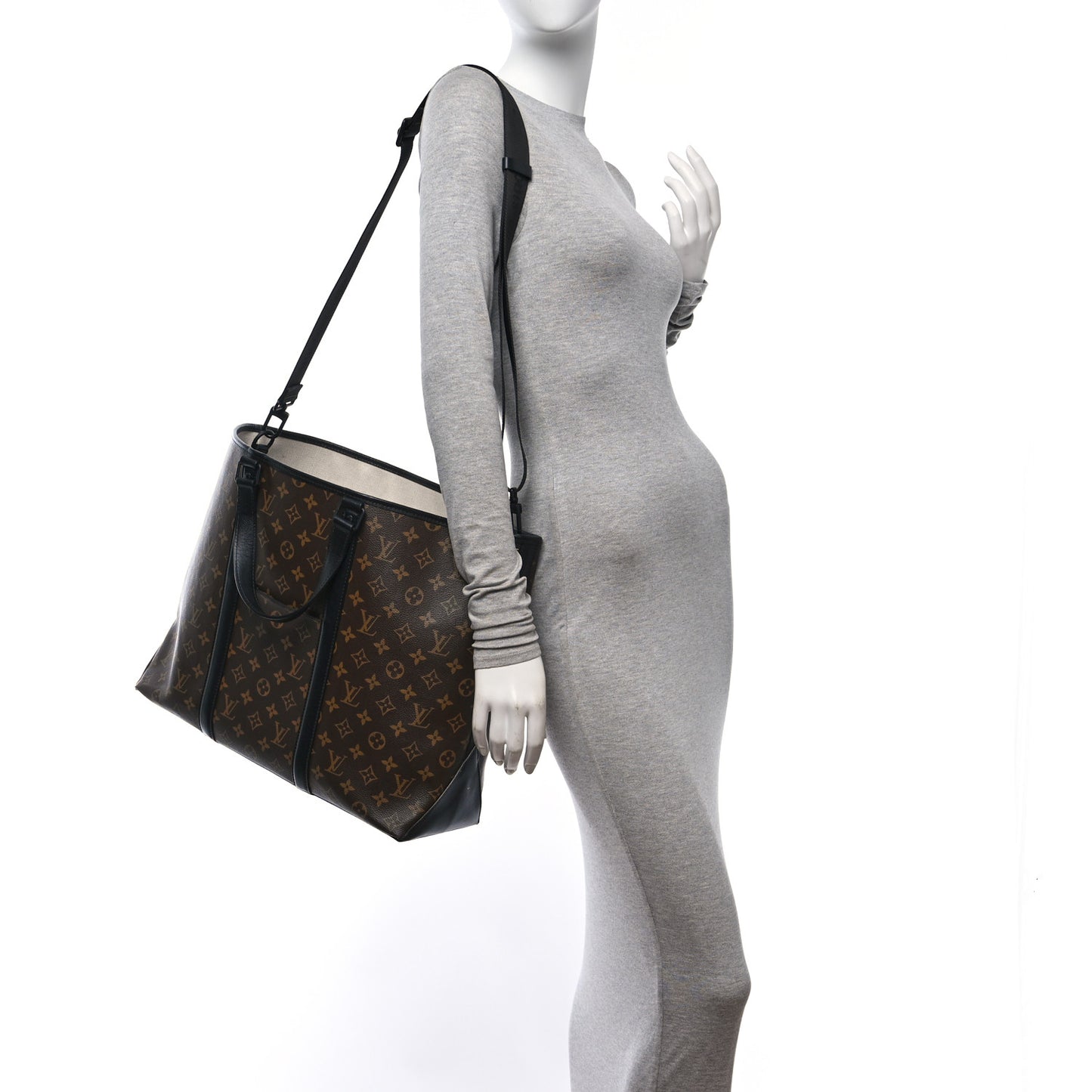 Monogram Macassar Weekend Tote GM
