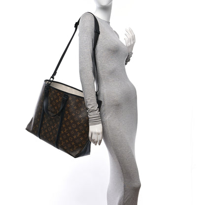 Louis Vuitton Monogram Macassar Weekend Tote GM 2 of 10