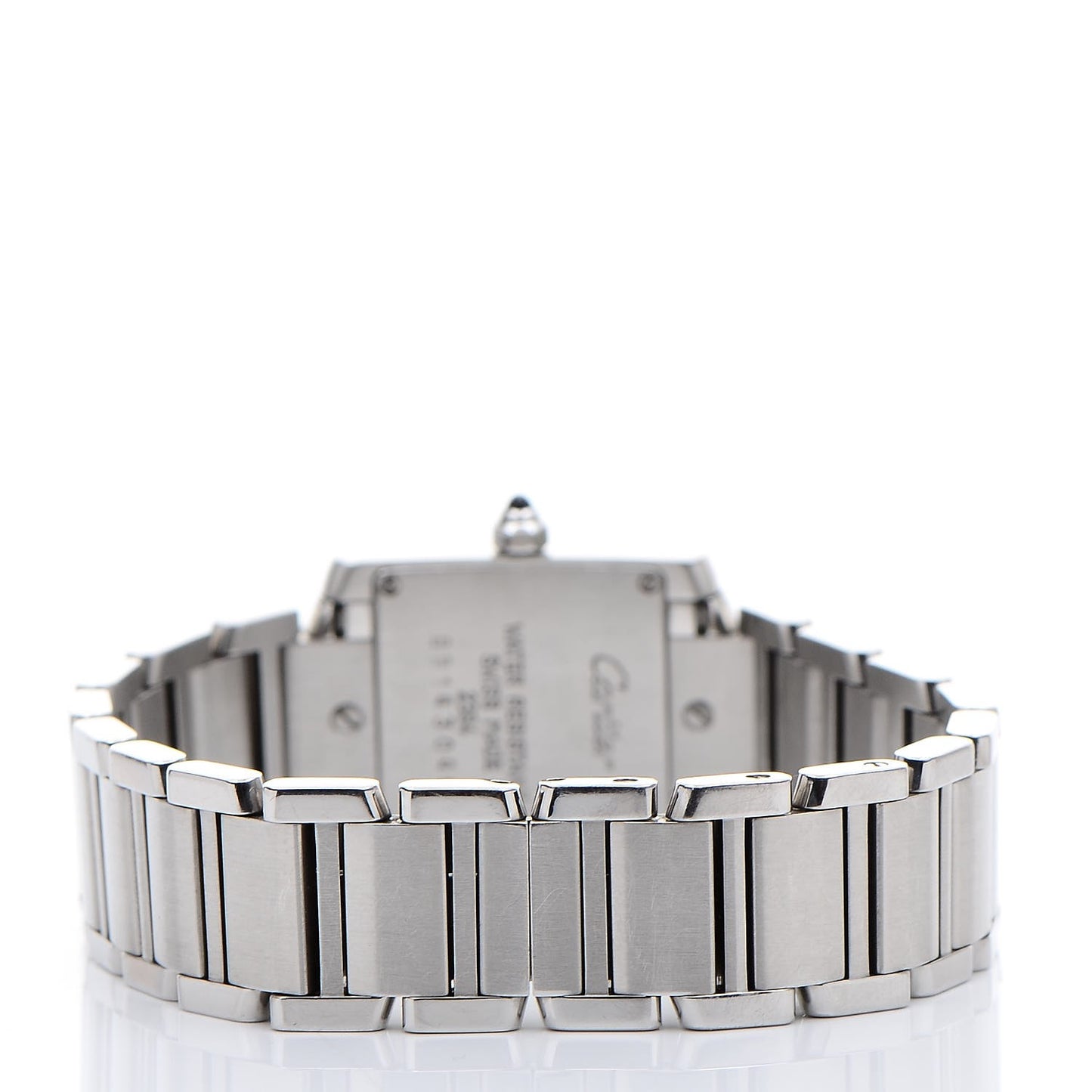 Stainless Steel 20mm Tank Francaise Quartz Watch