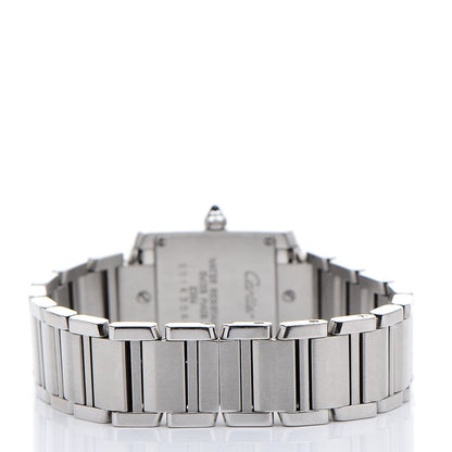 Cartier Stainless Steel 20mm Tank Francaise Quartz Watch 4 of 6