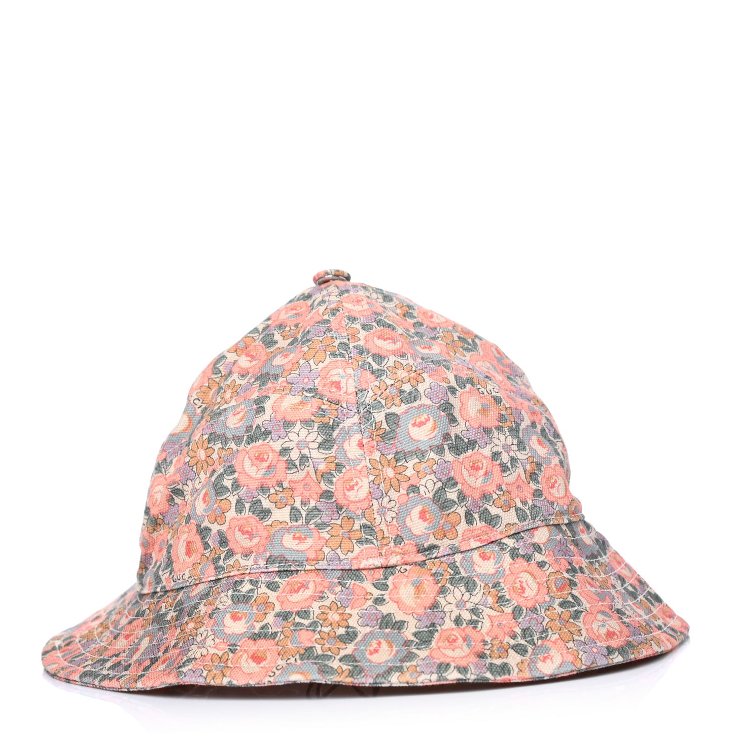 X LIBERTY OF LONDON Canvas Infinity Abbey Bucket Hat S Perfect Pink Ivory