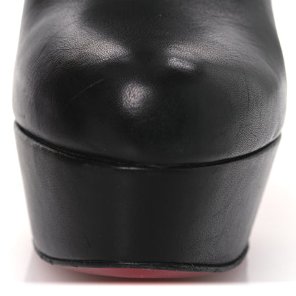 Christian Louboutin Calfskin Bibi Botta 120 Knee High Boots 36 Black 12 of 16