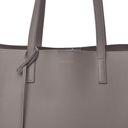 Saint Laurent Calfskin Large Shopping Tote Fog 11 of 12