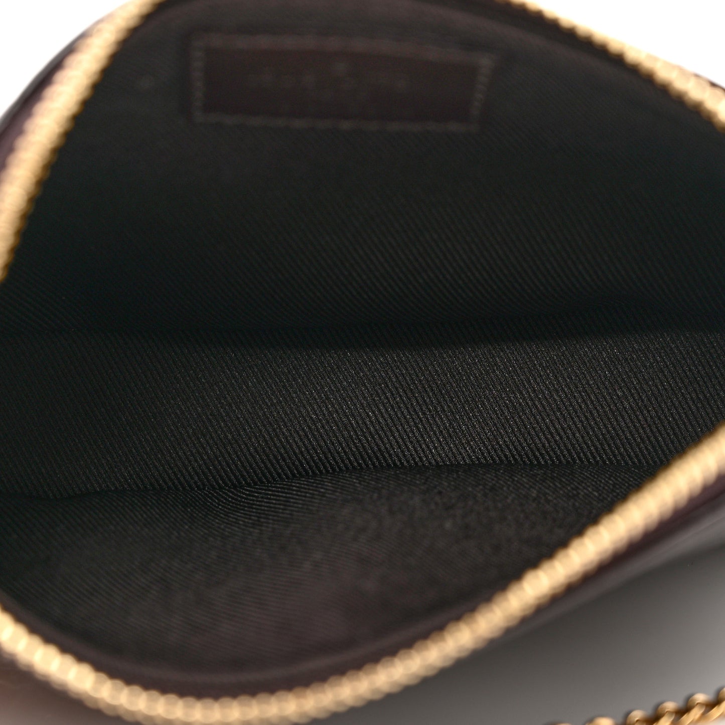 Vernis Monogram Mini Pochette Accessories Amarante