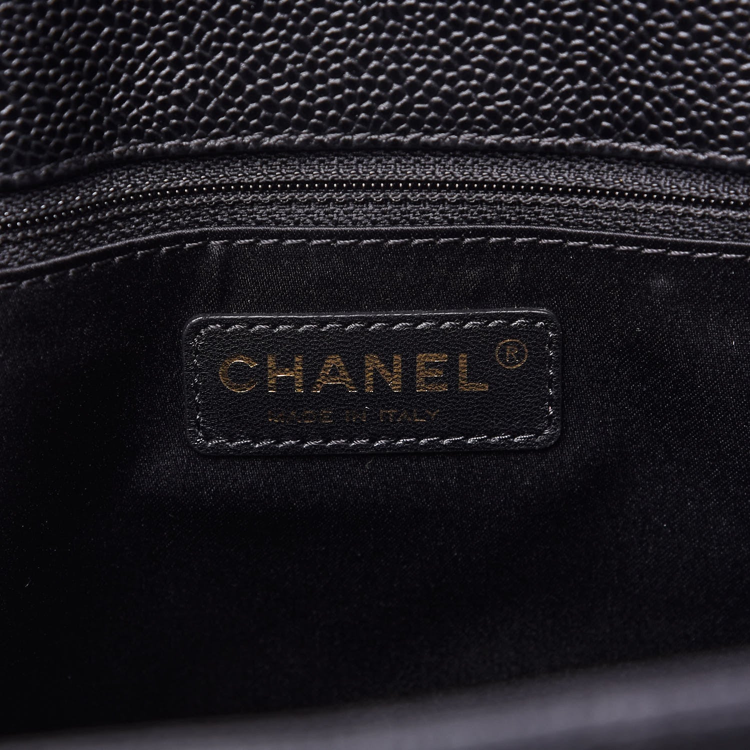 Chanel Caviar Quilted Grand Shopping Tote GST Black 8 of 11