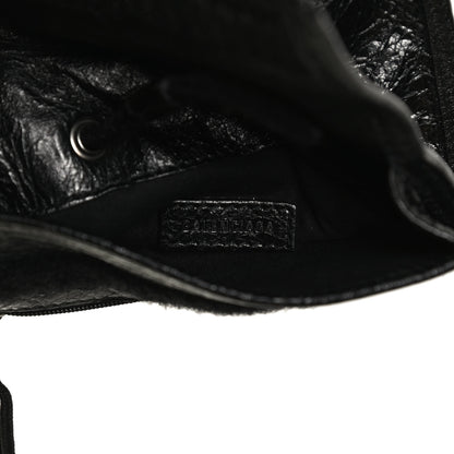 Balenciaga Agneau Arena Small Explorer Crossbody Pouch Black 6 of 11