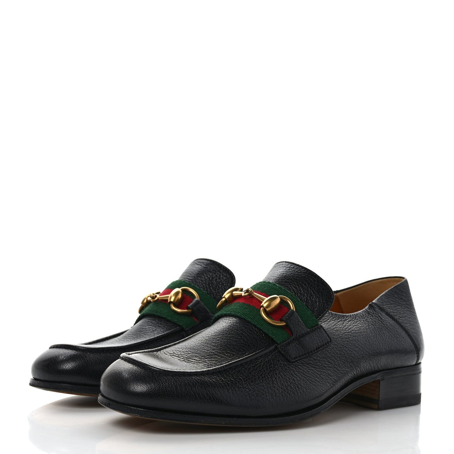 Havely Kid Web Mens Horsebit Loafers 6 Black