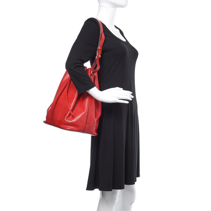 Louis Vuitton Epi Noe Castillan Red 2 of 17