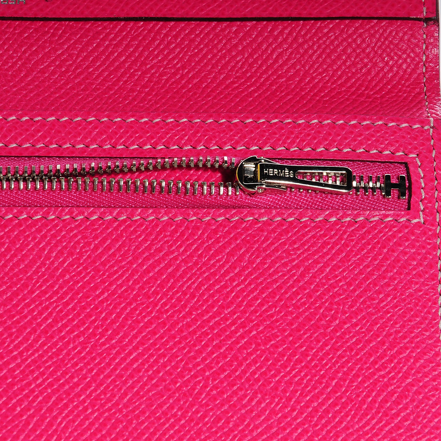 Hermes Epsom Bearn Wallet Rose Tyrien 8 of 10
